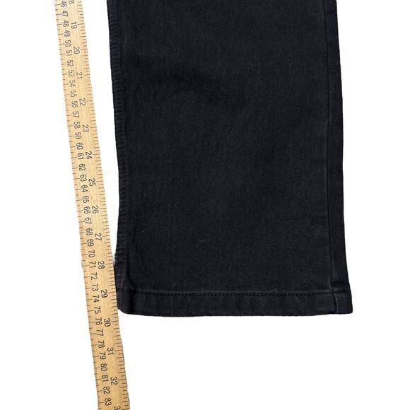 NEW HWD Halfwaydead Skater Jeans Men's 40x30 Black Denim - Picture 10 of 11